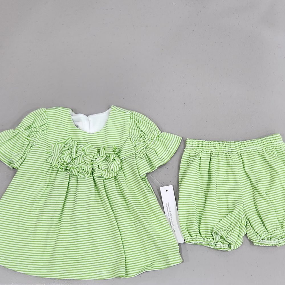 🆕️Isobella and Chloe Striped Short Set